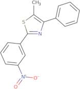 5-Methyl-2-(3-nitrophenyl)-4-phenylthiazole