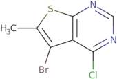 5-Bromo-4-chloro-6-methylthieno[2,3-d]pyrimidine