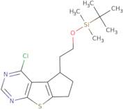 tert-Butyl-[2-[(3R)-12-chloro-7-thia-9,11-diazatricyclo[6.4.0.02,6]dodeca-1(8),2(6),9,11-tetraen-3…