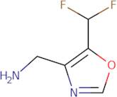 [5-(Difluoromethyl)-1,3-oxazol-4-yl]methanamine