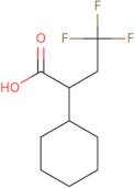 2-Cyclohexyl-4,4,4-trifluorobutanoic acid