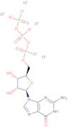 Guanosine 5'-[γ-thio]triphosphate tetralithium