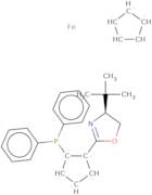 (2R)-1-[(4S)-4-(1,1-Dimethylethyl)-4,5-dihydro-2-oxazolyl]-2-(diphenylphosphino)ferrocene