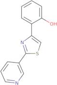 2-[2-(Pyridin-3-yl)-1,3-thiazol-4-yl]phenol