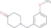 1-[(3-Methoxyphenyl)methyl]piperidin-4-one