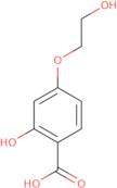 2-Hydroxy-4-(2-hydroxyethoxy)benzoic acid