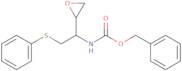 [(1R)-1-(2S)-Oxiranyl-2-(phenylthio)ethyl]-carbamic acid phenylmethyl ester