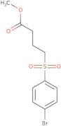 Methyl 4-(4-bromobenzenesulfonyl)butanoate