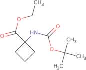 Ethyl 1-{[(tert-butoxy)carbonyl]amino}cyclobutane-1-carboxylate