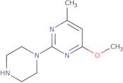 4-Methoxy-6-methyl-2-(piperazin-1-yl)pyrimidine