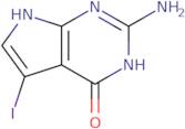 2-Amino-1,7-dihydro-5-iodo-4H-pyrrolo[2,3-d]pyrimidin-4-one