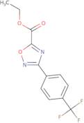 Ethyl 3-(4-(trifluoromethyl)phenyl)-[1,2,4]oxadiazole-5-carboxylate