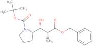 (S)-tert-butyl 2-((1R,2R)-3-(benzyloxy)-1-hydroxy-2-methyl-3-oxopropyl)pyrrolidine-1-carboxylate