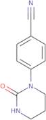 4-(2-Oxo-1,3-diazinan-1-yl)benzonitrile