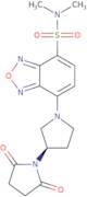 (R)-(-)-DBD-Py-NCS [=(R)-(-)-4-(N,N-Dimethylaminosulfonyl)-7-(3-isothiocyanatopyrrolidin-1-yl)-2,1,3-benzoxadiazole] [for HPLC Label ing]