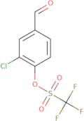 2-chloro-4-formylphenyl trifluoromethanesulfonate