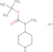 tert-Butyl methyl(piperidin-4-yl)carbamate hydrochloride