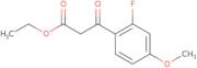 Ethyl 3-(2-fluoro-4-methoxyphenyl)-3-oxopropanoate