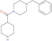 1-Benzyl-4-(piperidin-4-ylcarbonyl)piperazine