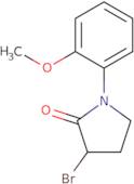 3-Bromo-1-(2-methoxyphenyl)pyrrolidin-2-one