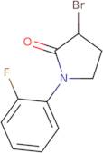 3-Bromo-1-(2-fluorophenyl)pyrrolidin-2-one