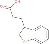 3-(2,3-Dihydro-1-benzothiophen-3-yl)propanoic acid