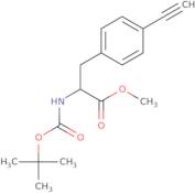 N-Boc-4-ethynyl-L-phenylalanine methyl ester