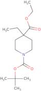 Ethyl 1-boc-4-ethyl-4-piperidine carboxylate