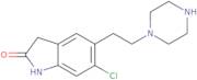 6-Chloro-1,3-dihydro-5-[2-(1-piperazinyl)ethyl]-2H-indol-2-one