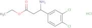 Ethyl 3-Amino-3-(3,4-dichlorophenyl)propanoate Hydrochloride Salt