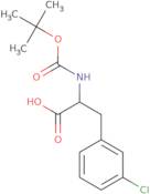 2-tert-Butoxycarbonylamino-3-(3-chloro-phenyl)-propionic Acid