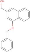 4-(Phenylmethoxy)-2-naphthalenemethanol