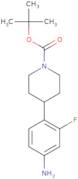 Tert-butyl 4-(4-amino-2-fluorophenyl)piperidine-1-carboxylate