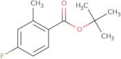 tert-Butyl 4-fluoro-2-methylbenzoate