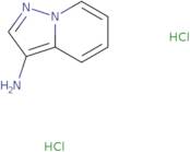 Pyrazolo[1,5-a]pyridin-3-amine dihydrochloride