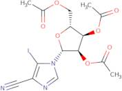 5-Iodo-1-(2',3',5'-tri-O-acetyl-b-D-ribofuranosyl)-imidazo-4-carbonitrile