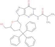 N2-Isobutyryl-N-trityl-morpholino guanine