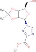 1-[2,3-O-Isopropylidene-b-D-ribofuranosyl]-1,2,4-triazole-3-carboxylic acid methyl ester