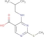 4-(Isobutylamino)-2-(Methylthio)Pyrimidine-5-Carboxylic Acid