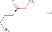 Methyl (2E)-4-aminobut-2-enoate hydrochloride