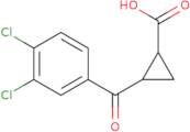 (1R,2R)-2-(3,4-Dichlorobenzoyl)cyclopropane-1-carboxylic acid