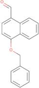 4-(Phenylmethoxy)-1-naphthalenecarboxaldehyde