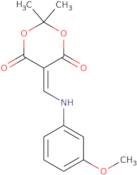 5-[(3-Methoxyphenylamino)methylene]-2,2-dimethyl-1,3-dioxane-4,6-dione