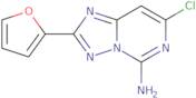 5-Amino-7-chloro-2-(2-furyl)[1,2,4]triazolo[1,5-c]pyrimidine