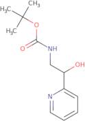 tert-Butyl N-[2-hydroxy-2-(pyridin-2-yl)ethyl]carbamate