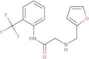 2-[(Furan-2-ylmethyl)amino]-N-[2-(trifluoromethyl)phenyl]acetamide