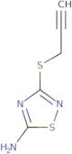 3-(Prop-2-yn-1-ylthio)-1,2,4-thiadiazol-5-amine