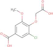 4-(Carboxymethoxy)-3-chloro-5-methoxybenzoic acid