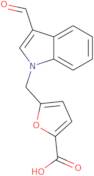 5-[(3-Formyl-1H-indol-1-yl)methyl]furan-2-carboxylic acid