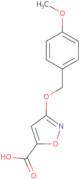 3-[(4-Methoxyphenyl)methoxy]-5-isoxazolecarboxylic Acid